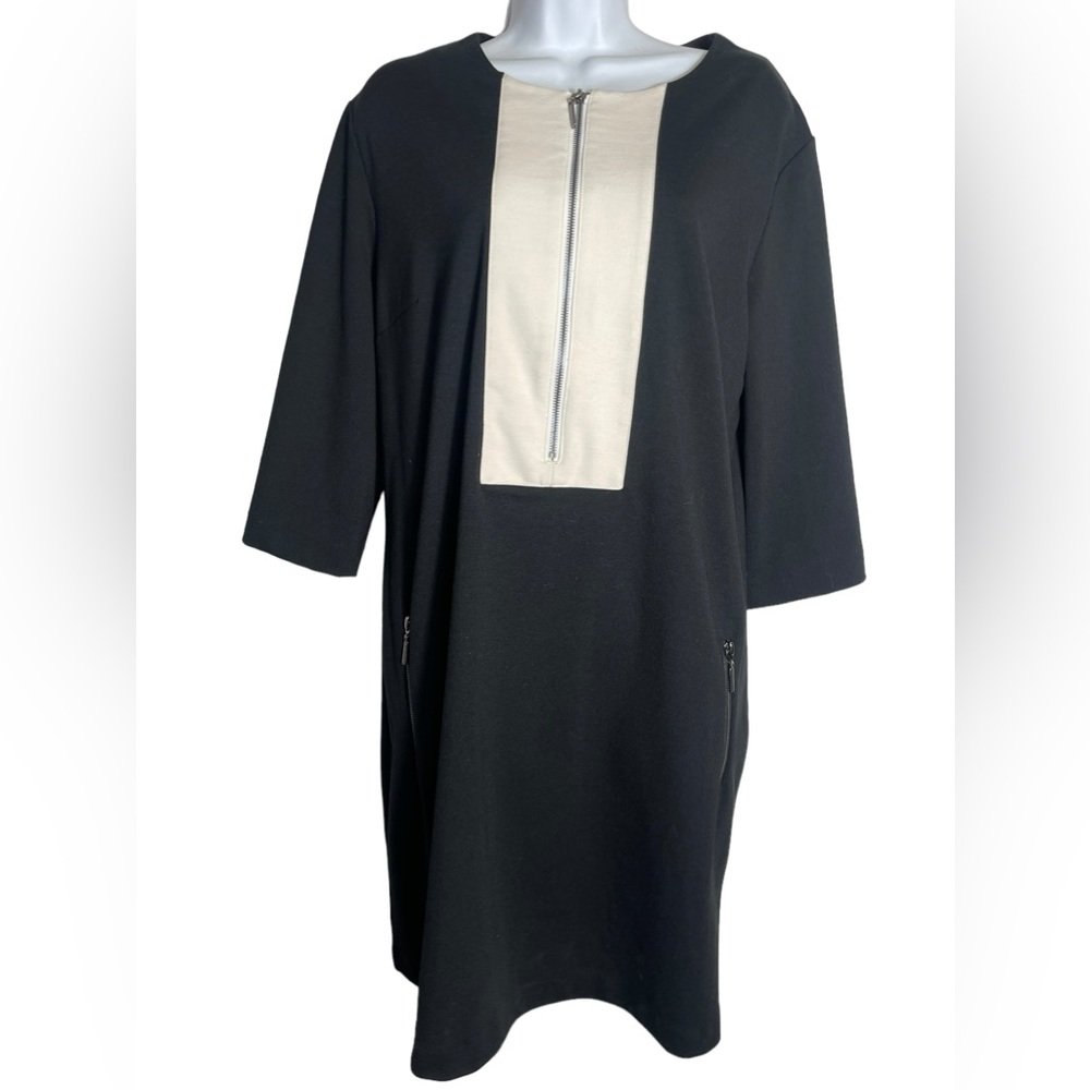 New York and Company Dress Size XL simple stretch Career‎ dress PERFECT 🖤🖤